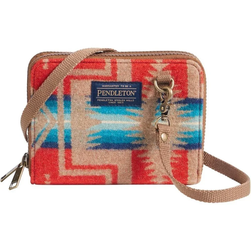 Wool Crossbody Organizer Compact 6.5x5x2 Multiple Card Slots Secure Fit